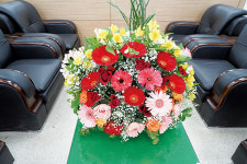 공원묘원 조화 근절과  오브제 화환을 돌파구 마련