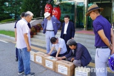 청양군 호우피해 입은 대추농가에 도움의 손길을 전하다