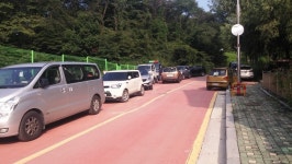 군포 이-마트 공사차량으로 주민 불만 증폭