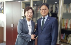 김정우 의원, 군포시 현안 해결 위해 김동연 장관 등 면담