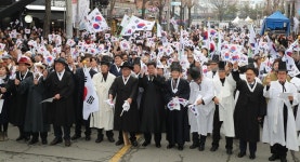 사진 1919년 3월 31일 군포 독립운동만세 100주년 기념행사