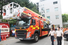 군포소방서, 53M 고가사다리차 배치