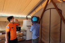 군포소방서, 초막골 캠핑장 찾아 화재안전컨설팅