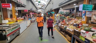 군포소방서, 군포역전시장 화재안전컨설팅 실시