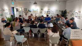 군포역상가 중심 공공시설 공사로 상인들 피해 호소