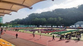 군포시민의 날 기념 한마음체육대회.. 송부동 종합 우승