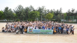 산본양문교회, 지난달 28일 체육대회 열어