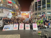 산본중심상가에서 윤석열정권 퇴진의 첫 촛불을 올리다