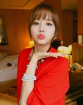 한보름, 키스 부르는 입술 쭈~욱…누굴 유혹하는 거야?