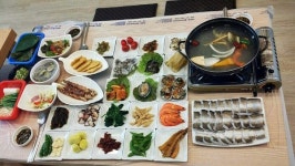 낭만적인 여수밤바다와 즐기는 하모샤브샤브, 여수 맛집 사계절횟집 호평일색