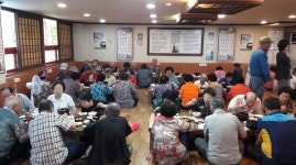 부산 사상구 엄궁동, 취약계층 어르신들을 위한 삼계탕 데이 개최