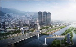 부산 구포 국내 최장 인도교 금빛노을브릿지 11월 착공