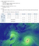 기상청 발표 현재와 오늘의 대구ㆍ경상북도 날씨예보…제9호 태풍 레끼마 위치와 경로 정보