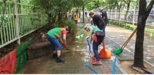 부산 북구 화명3동 환경정비하고 걸으며 체력 다져요