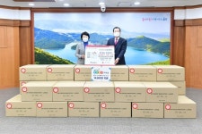 ㈜KT&G 부산본부, 마스크 1만4500매 기탁