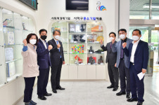 사하구 중소기업 홍보부스 설치했습니다