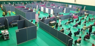 부산 기장군 코로나19 화이자 백신 1차 접종 재개