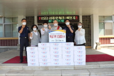 [포토] 금수사, 부산교도소 수용자 위한 1500인분 떡 전달