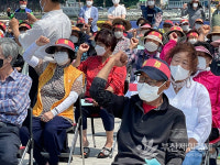 부산 강서구 대항 주민들 신공항 철회하라, 끝까지 투쟁한다