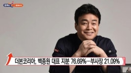 [오후의 경제수다] 백종원 코스피 입성할까? 더본코리아, 상장예비심사 신청...몸값 4천억 원 수준