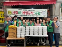 부산 중구 보수동 새마을지도자협의회·부녀회, 사랑의 계절김치 나눔