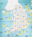 [오늘의 날씨]안동 지진 등 기상청 오늘날씨 및 주간날씨 예보..미세먼지 농도 보통~나쁨