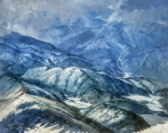 서양화가 권용택, 혼의 맥박 불멸의 산하여!