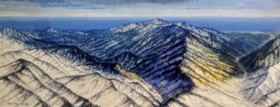 서양화가 권용택, 혼의 맥박 불멸의 산하여!