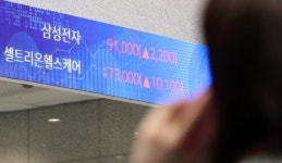 삼성전자, 파죽지세 9만전자 등극