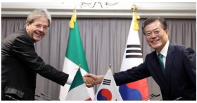 文대통령, 한·이탈리아 정상회담···주요 7개국 정상 회담 완료