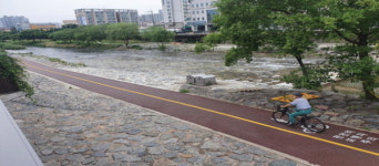 광주 서구, 광주천 자전거도로 정비 완료...광주대교 2.3km 구간