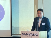 정회식 삼양엔씨켐 대표 HBM 범프 PR용 폴리머 개발…미래 전략