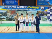 양평군청 유도팀 전국실업유도 선수권대회 무더기 메달 획득