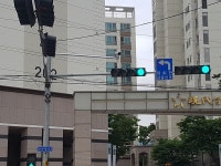 현대성우2‧3단지 앞 교차로, 감응신호시스템 설치