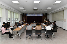 정동균 군수, 새해맞이 각 읍․면 순회 업무보고 실시