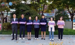 양평군의회, 양평초등학교 등굣길 교통지도 봉사 실시
