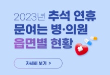 양평군 추석 연휴 문 여는 병·의원과 약국