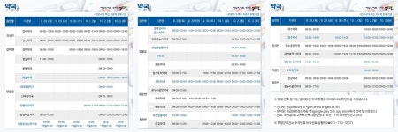 양평군 추석 연휴 문 여는 병·의원과 약국