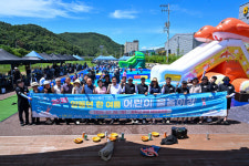 양동면 청년회, 시원한 여름 물놀이장 운영