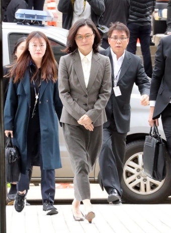 조국 부인 정경심 교수, 영장실질심사 출석