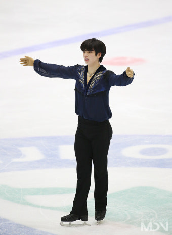 [피겨 화보] 차준환, 압도적인 1위…베이징 올림픽 출전권 확보