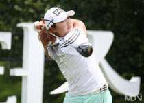[KLPGA] 유해란, 힘이 넘치는 티샷