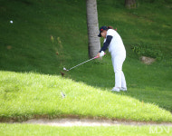 [KLPGA] 안선주, 거친 러프에서 세컨샷