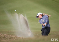 [LPGA] 브론테 로, 너무 깊게 들어간 벙커샷