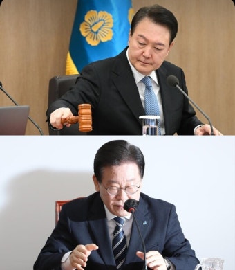 반목 깊어지는 윤석열-이재명…영수회담 가능성 '깜깜'