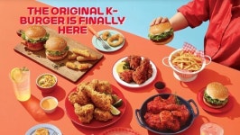 롯데리아, 싱가포르 1호점 창이 국제 공항에 오픈