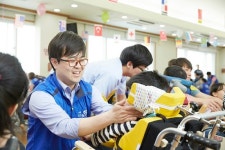 효성 산업자재PG, 추석 맞아 영락애니아의 집과 온정 나눠