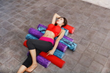 멜킨스포츠 EVA 폼롤러, 유연한 소재로 필라테스 입문자에게 인기