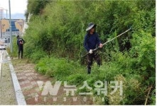 여수시, 추석명절 대비 도로 정비 분주