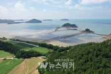 천사대교 끝자락 자은도 ...「無限의 다리」개통